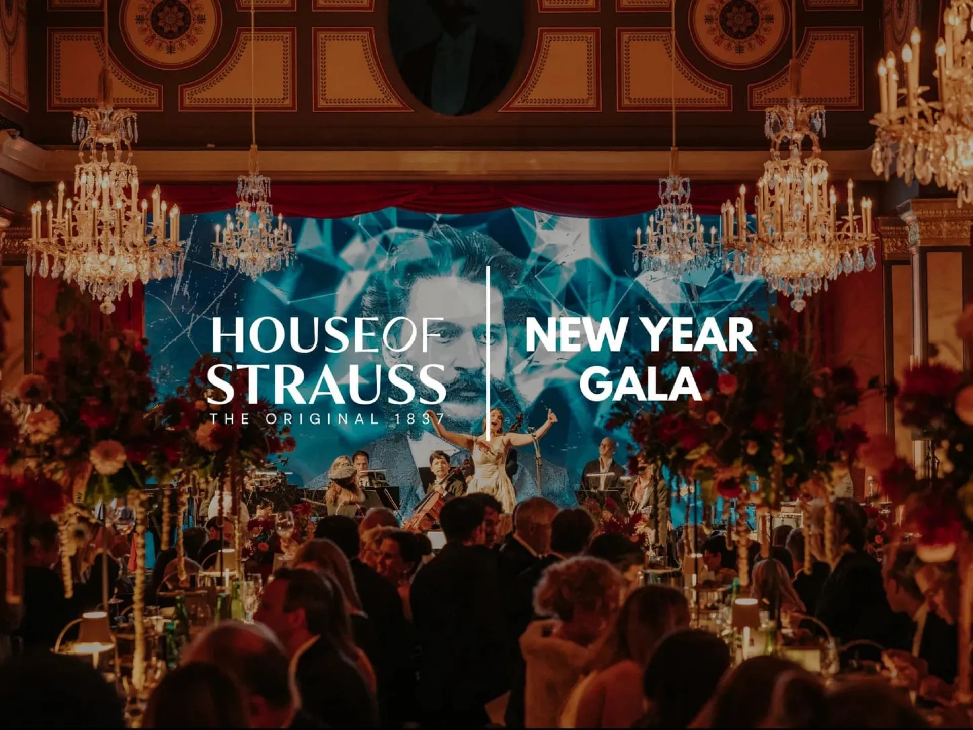 Silvester-Gala Wien 2026, Konzert und Dinner