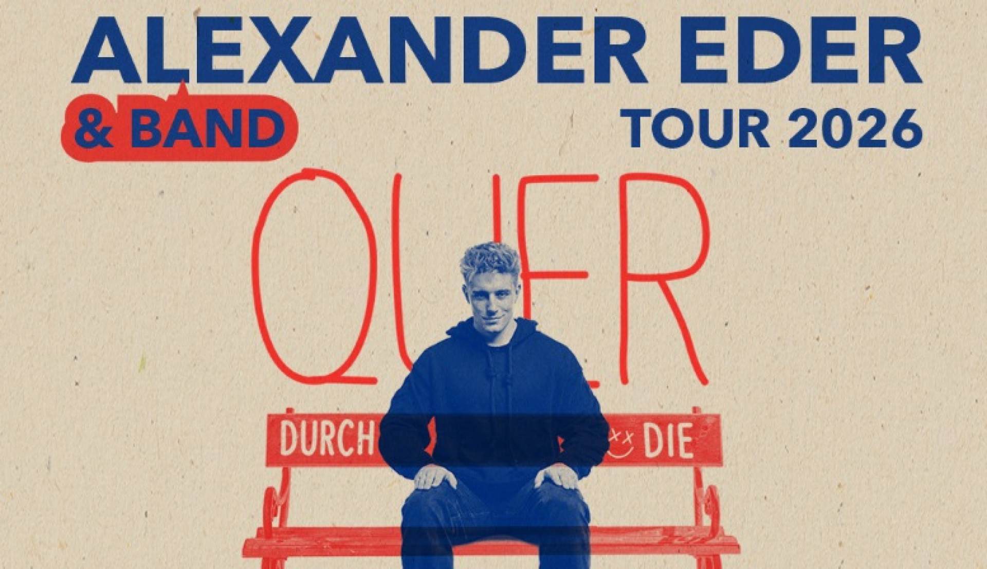 Alexander Eder and The Band, Across The Board Tour 2026