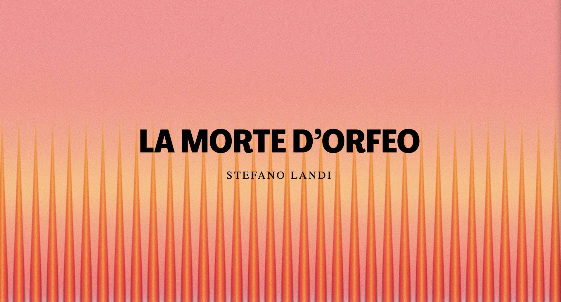 La morte d’Orfeo 