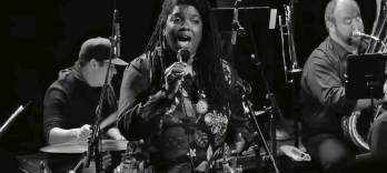 Jazzorchester Vorarlberg, Renee Benson y Vincent Pongracz