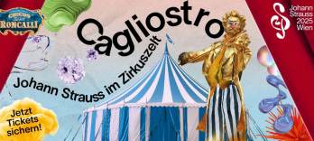 Cagliostro, Johann Strauss sotto il tendone del circo