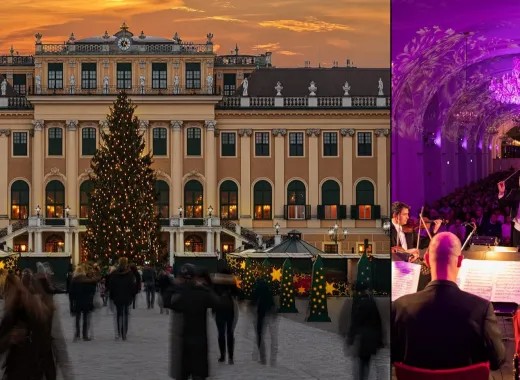 Christmas Market and Concert at the Schönbrunn Palace