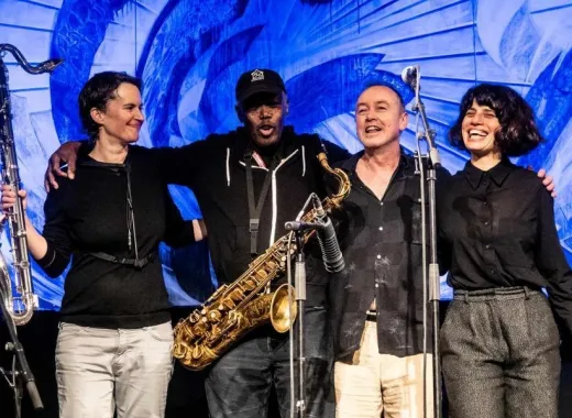 Monster mit Joe McPhee, Susanna Gartmayer, John Edwards und Mariá Portugal