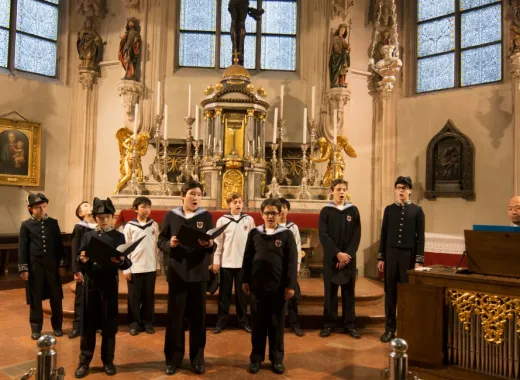 Sonntagsmesse mit den Wiener Sängerknaben