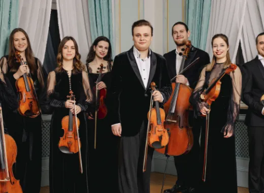 Daniil Bulayev e solisti del Davinspiro Camerata Chambers Orchestra